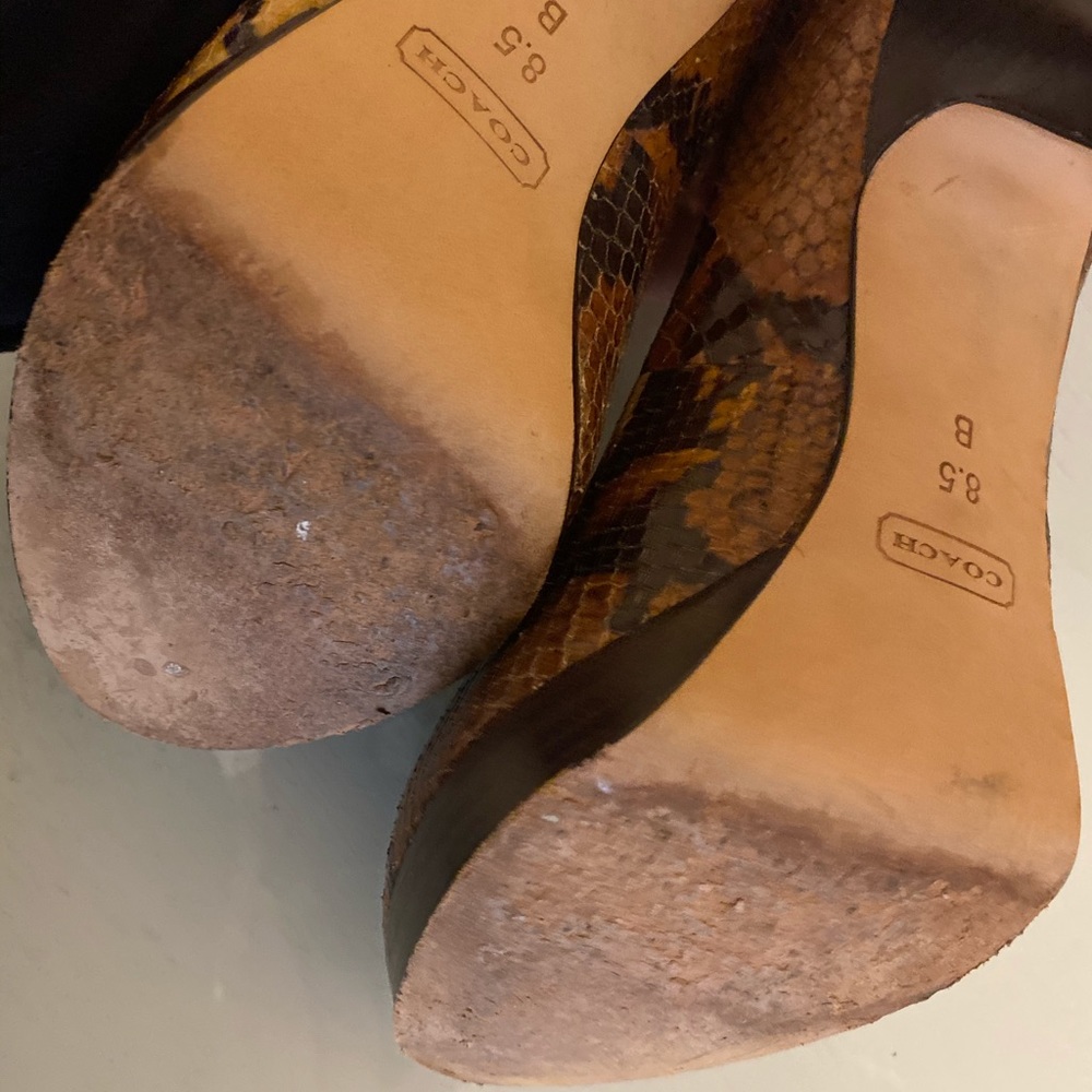 Coach Women’s Python Pump - image 4